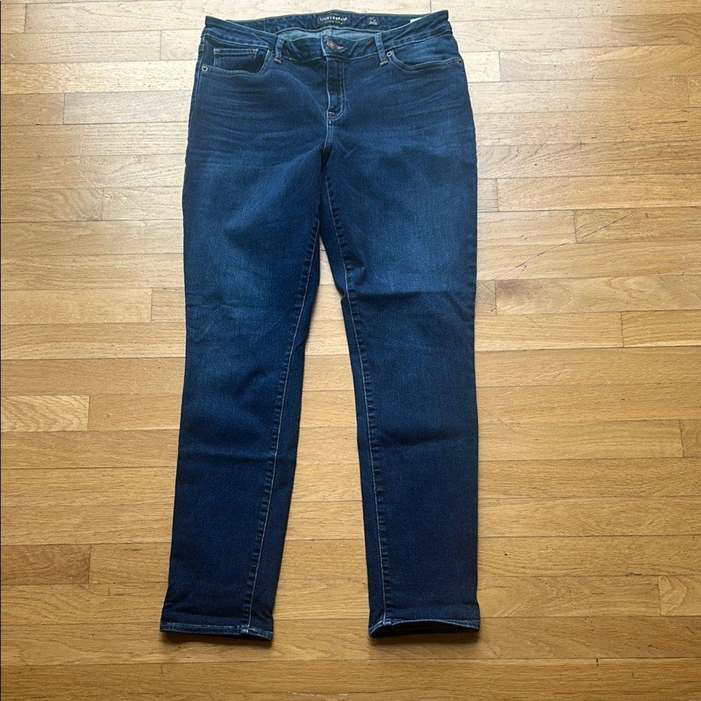 Women's Dark Blue Jeans